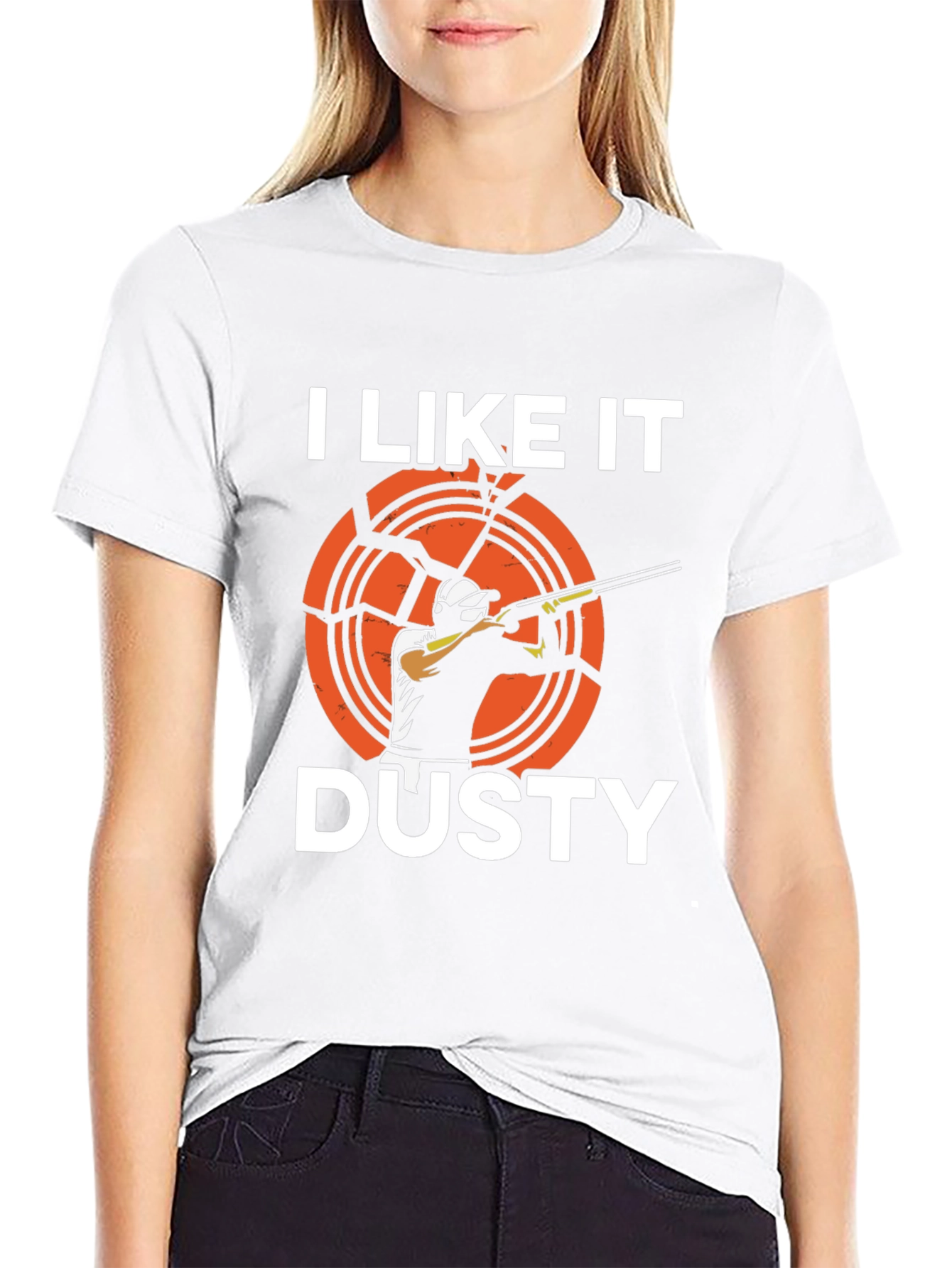 I Like It Dusty T-Shirt - Skeet Shooting Tee
