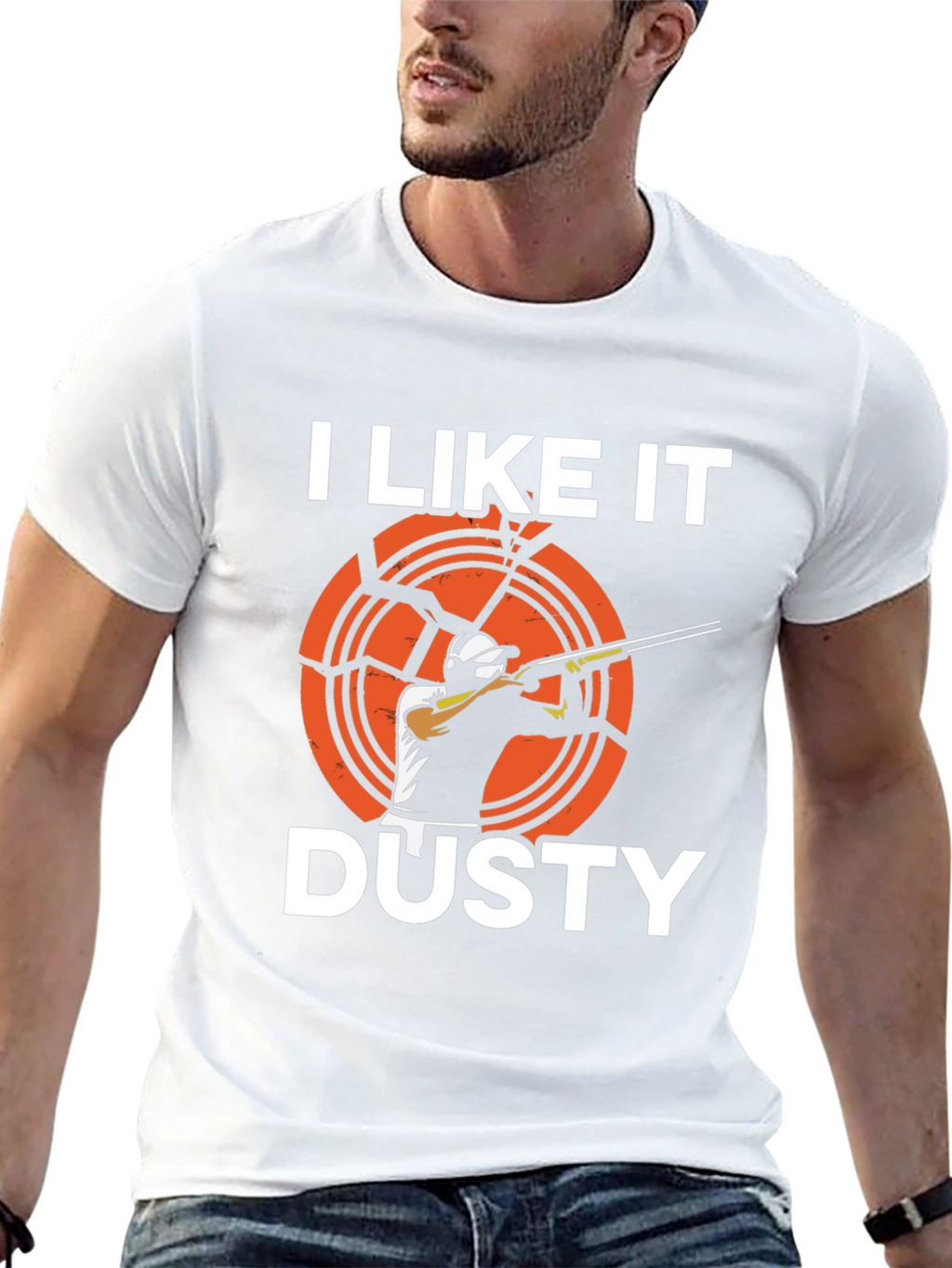 I Like It Dusty T-Shirt - Skeet Shooting Tee