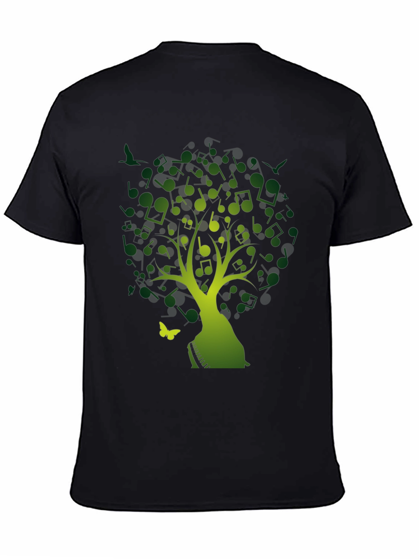 Musical Tree T-Shirt - Nature Inspired Tee