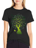 Musical Tree T-Shirt - Nature Inspired Tee