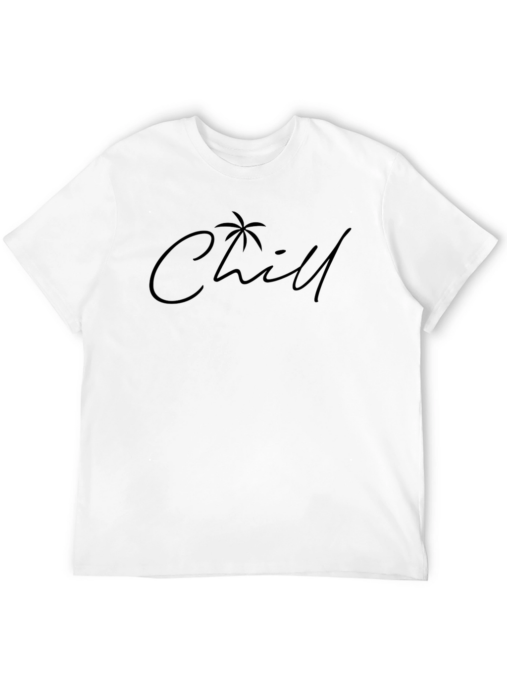 Chill Palm Tree Graphic Tee - Relaxed Vibe
