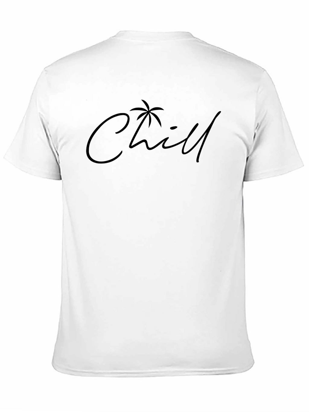 Chill Palm Tree Graphic Tee - Relaxed Vibe