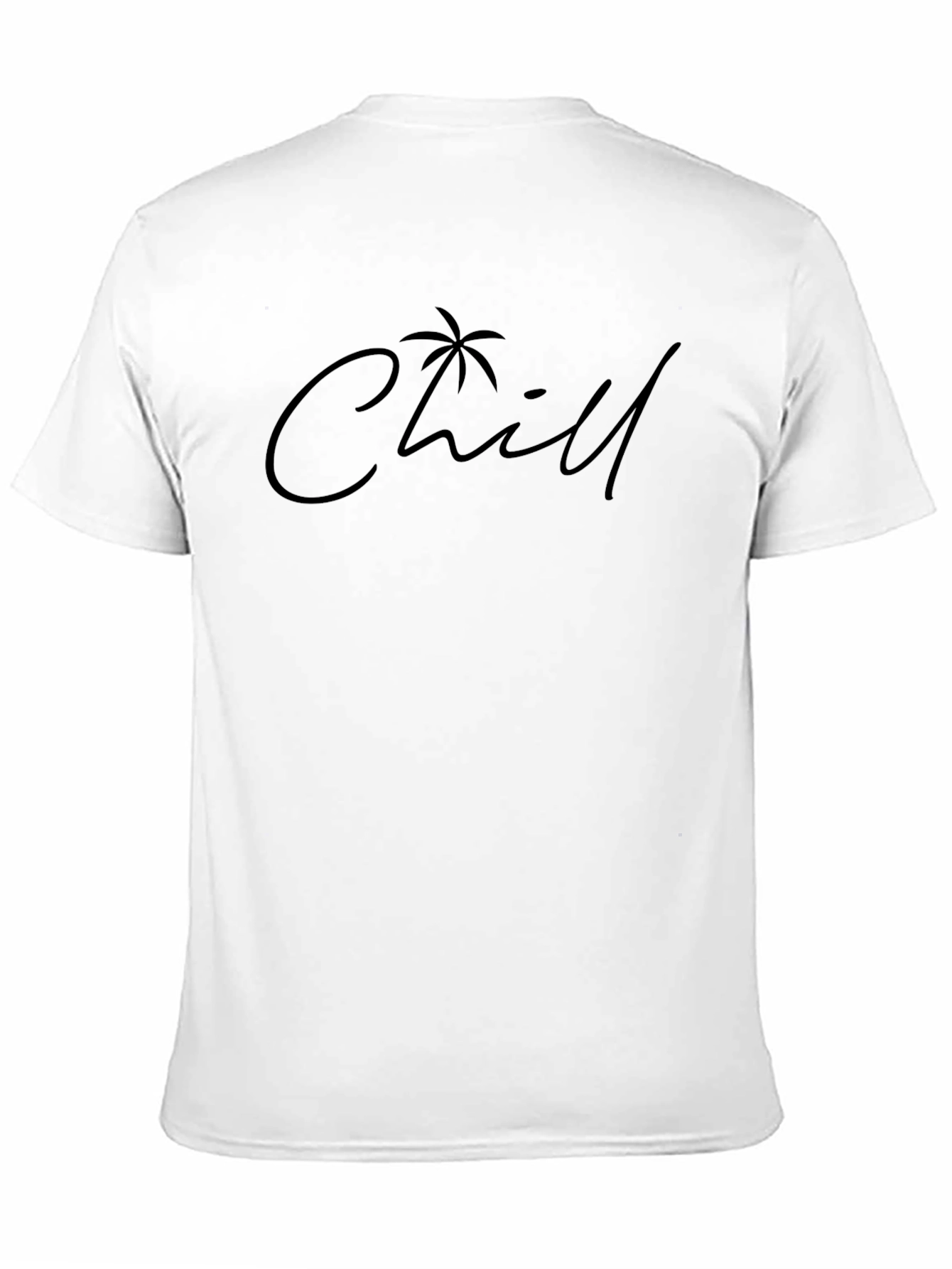 Chill Palm Tree Graphic Tee - Relaxed Vibe
