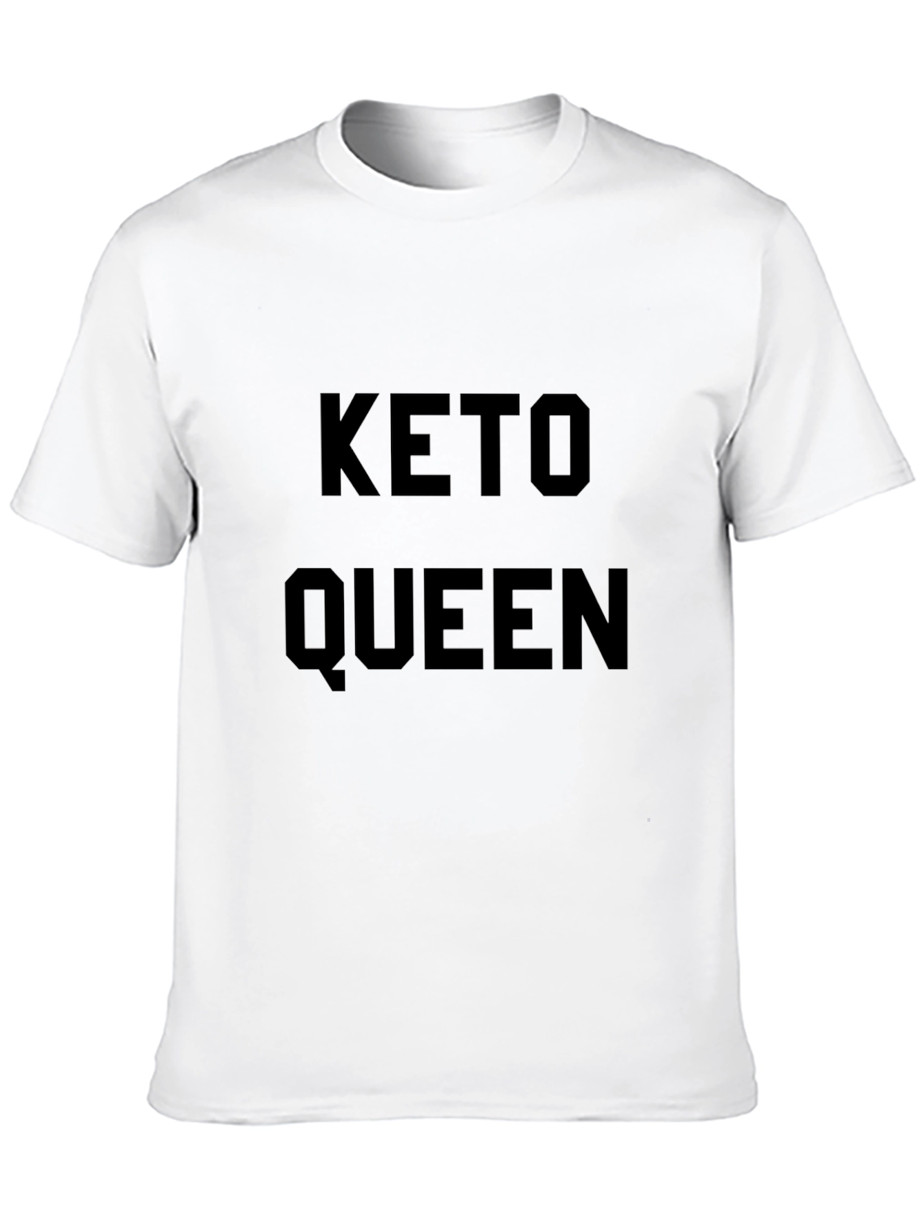 Keto Queen Black T-Shirt - Stylish Graphic Tee