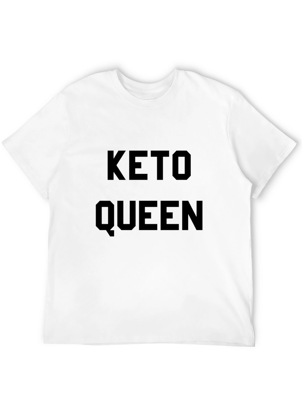 Keto Queen Black T-Shirt - Stylish Graphic Tee