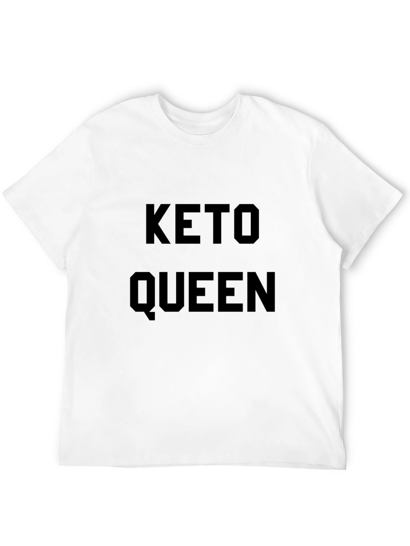 Keto Queen Black T-Shirt - Stylish Graphic Tee