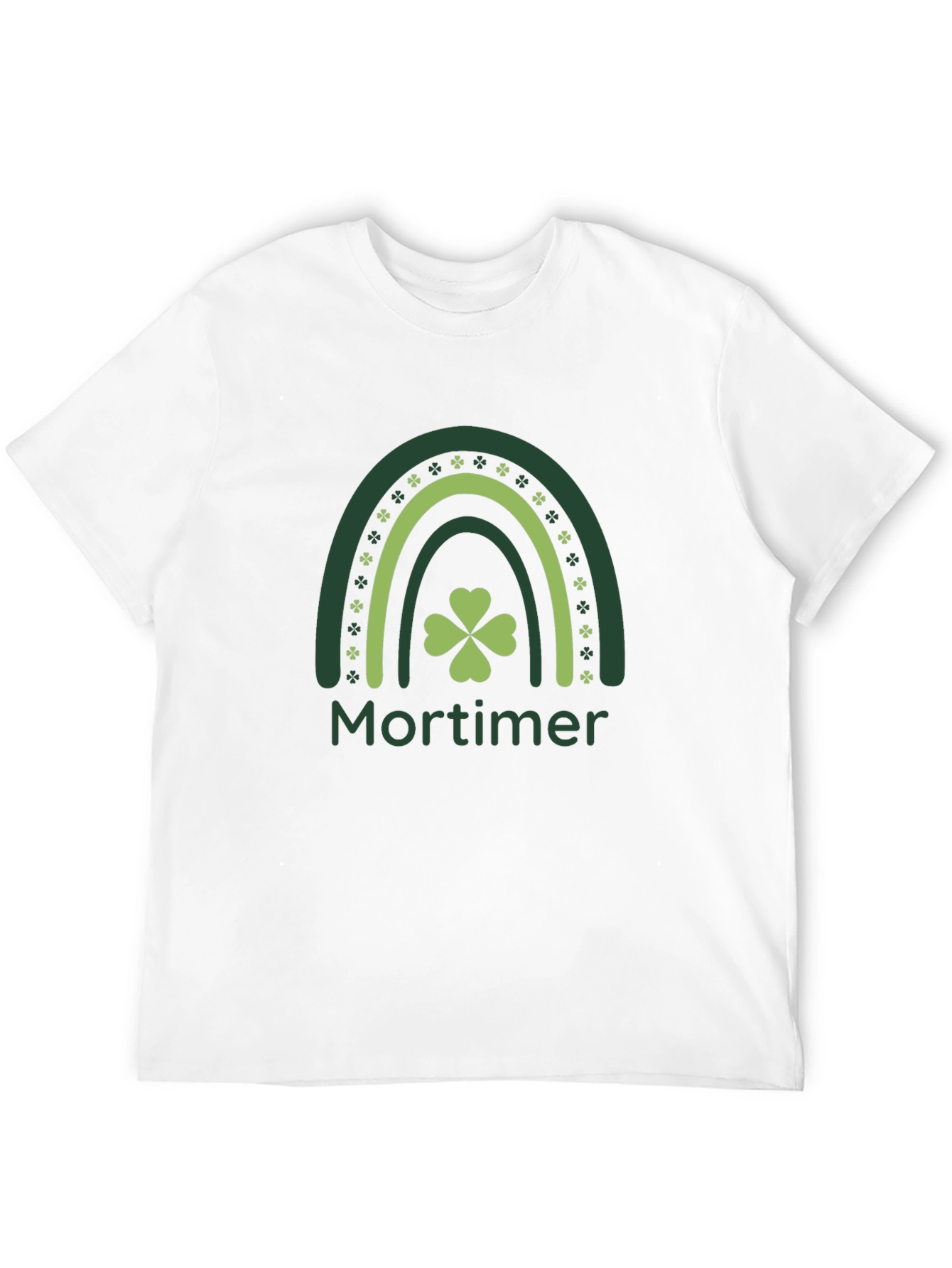 St. Patricks Day Mortimer Rainbow T-Shirt
