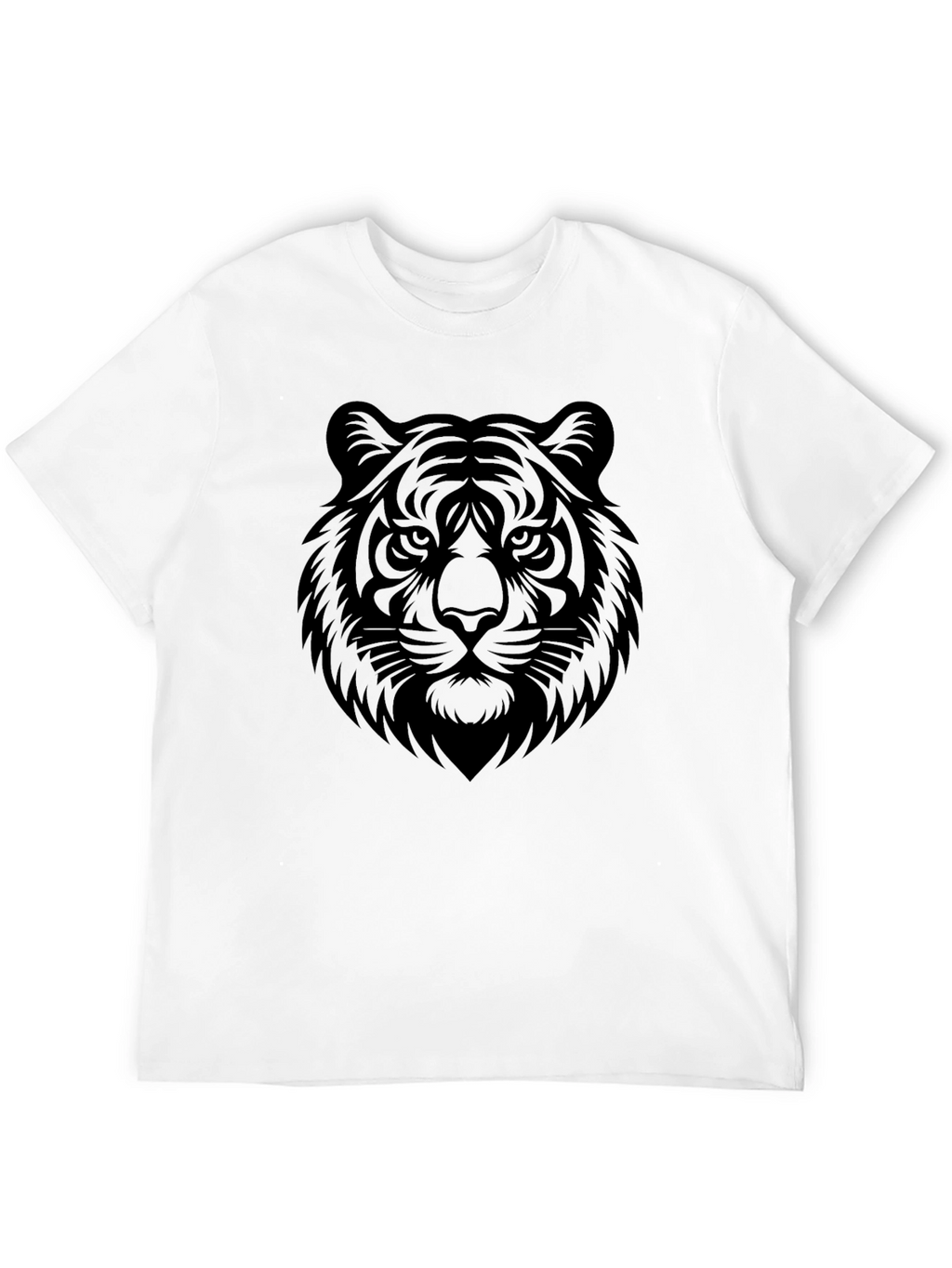 Black Tiger Graphic T-Shirt - Fierce Style