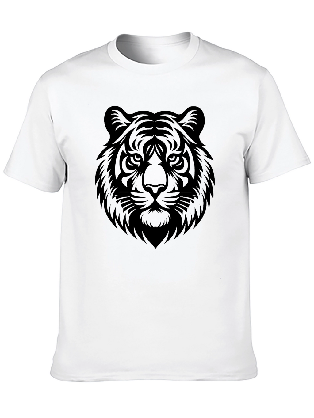 Black Tiger Graphic T-Shirt - Fierce Style