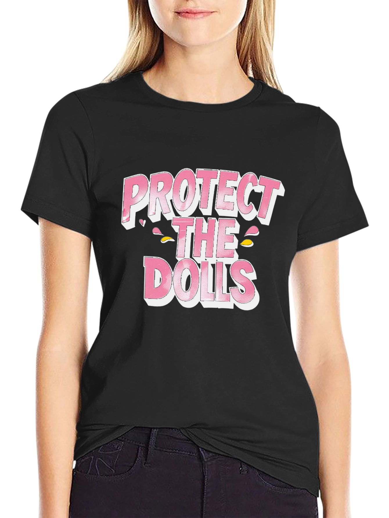 Protect The Dolls Graphic T-Shirt