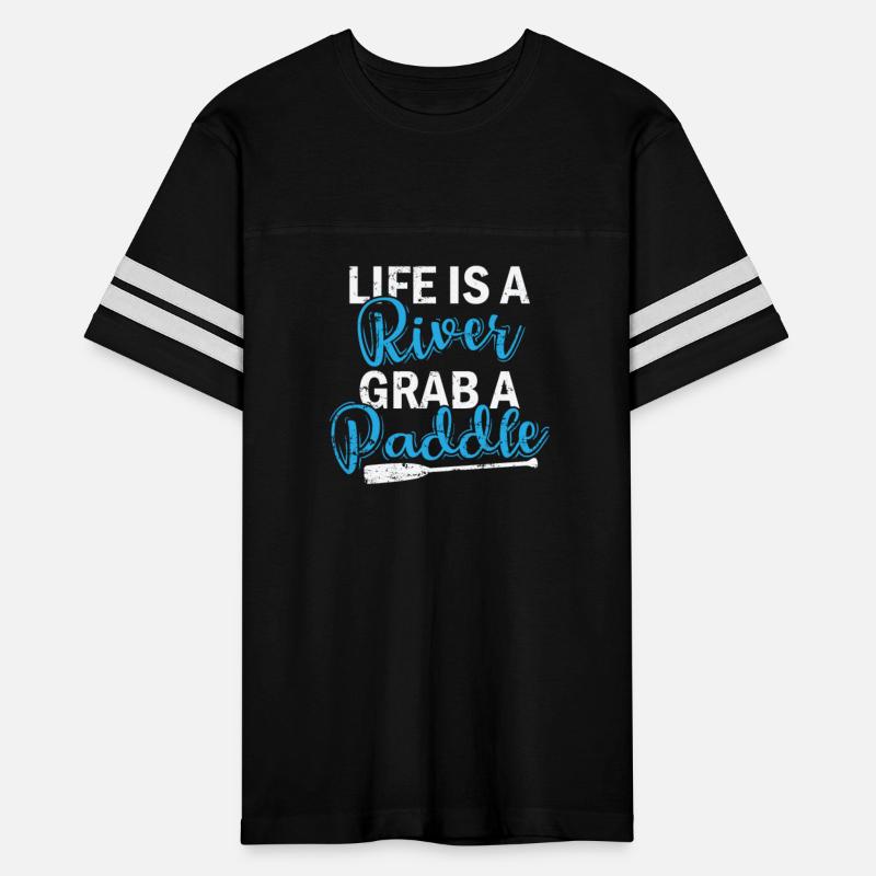 Life is a River grab a Paddle Kayak Boat