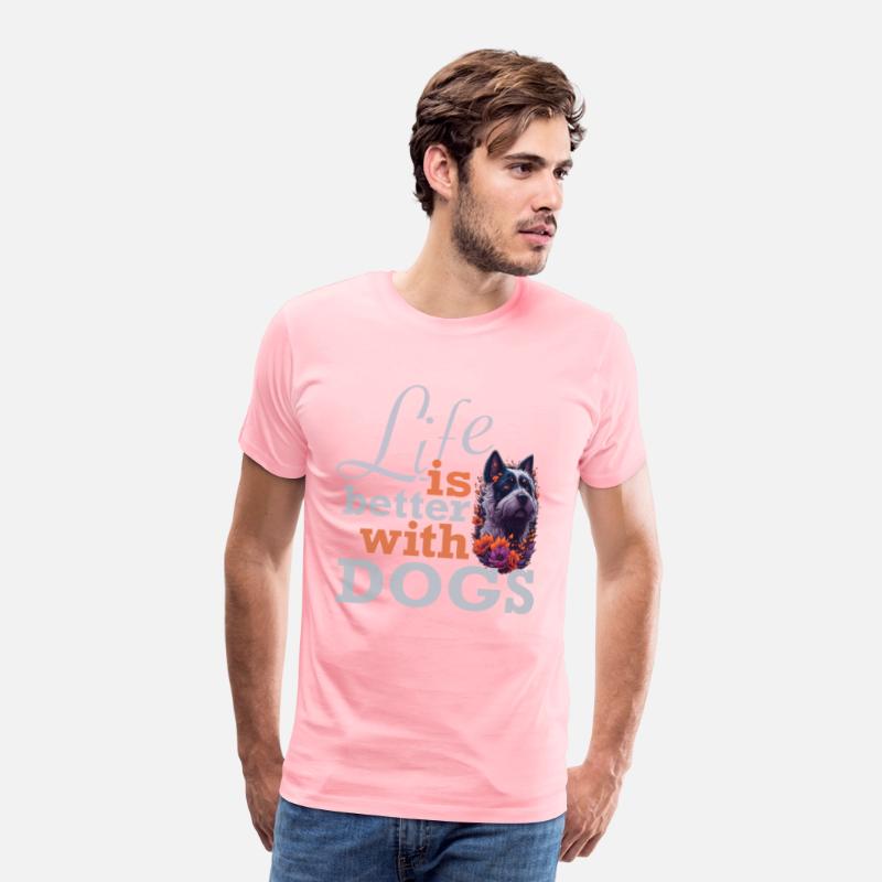 Life is Better with Dogs | Cute Dog Design
