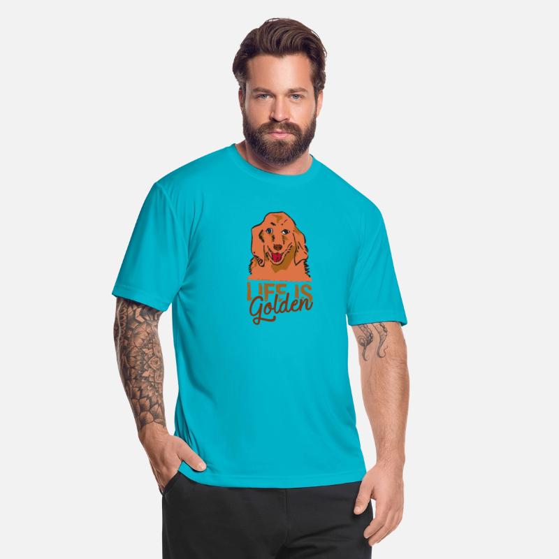 Life is Golden Retriever Dog T-Shirt