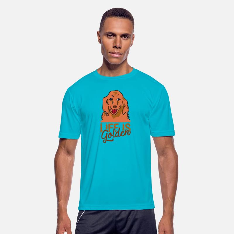 Life is Golden Retriever Dog T-Shirt