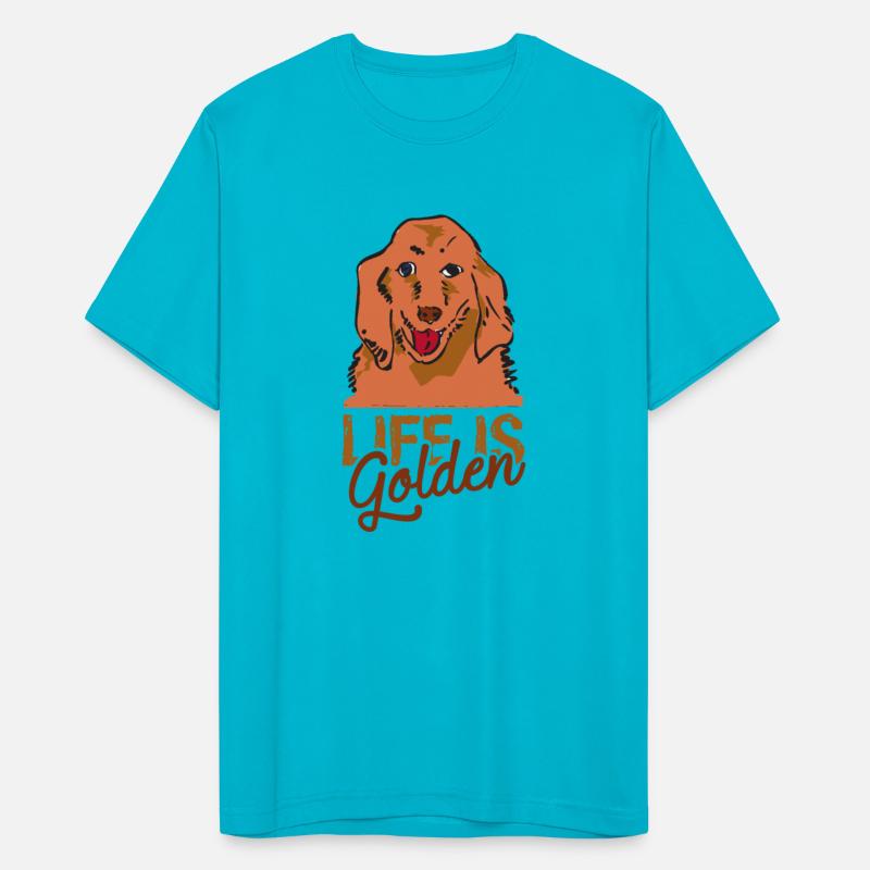 Life is Golden Retriever Dog T-Shirt