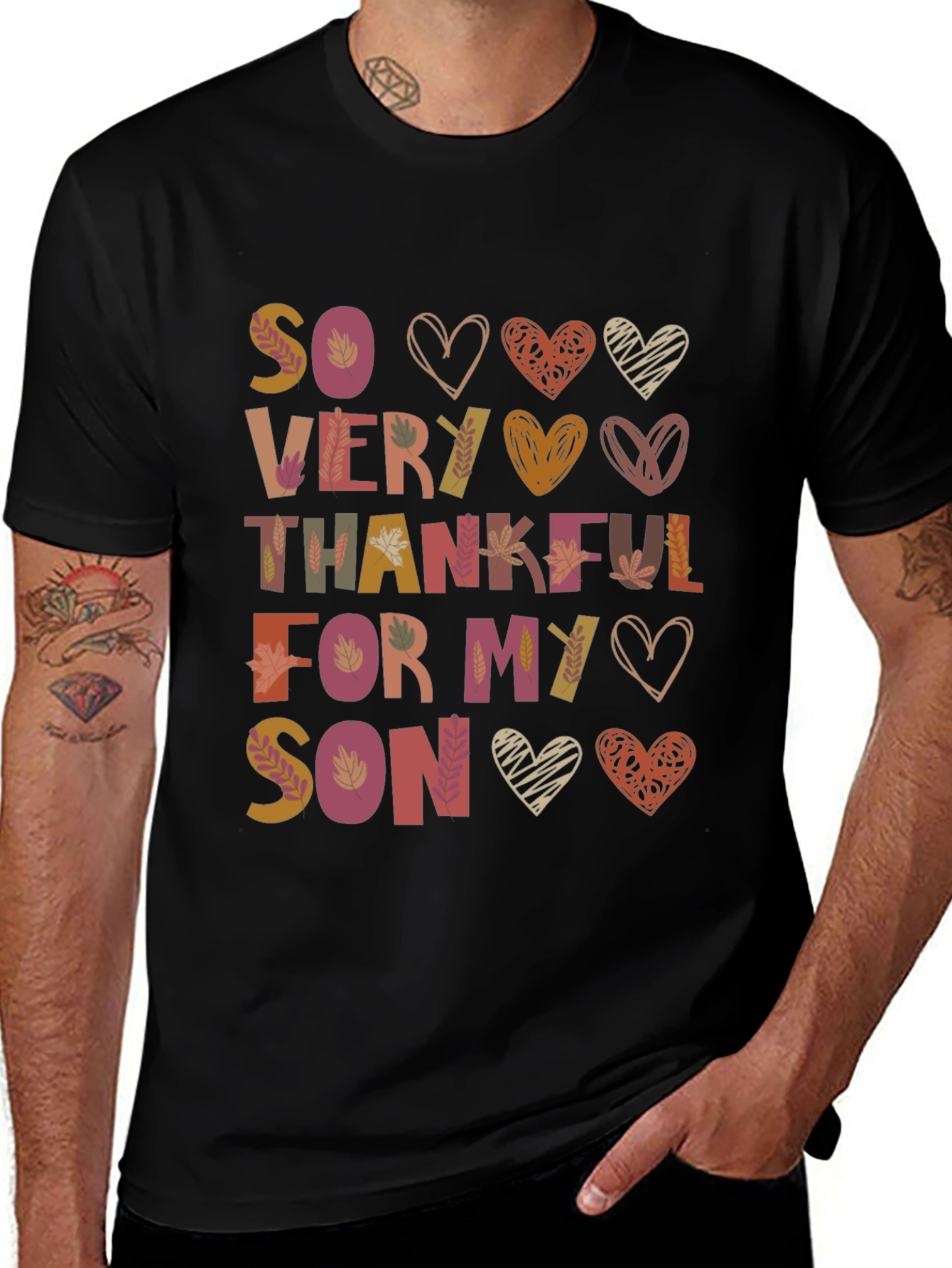So Very Thankful For My Son Graphic Tee