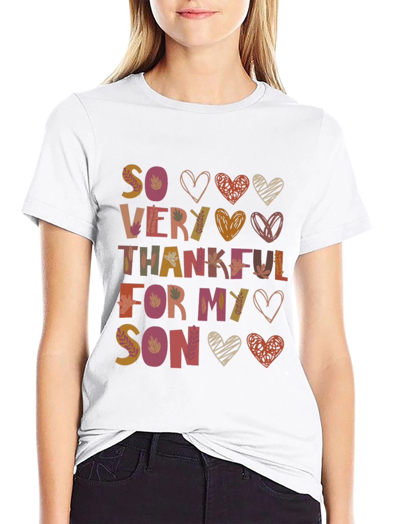 So Very Thankful For My Son Graphic Tee