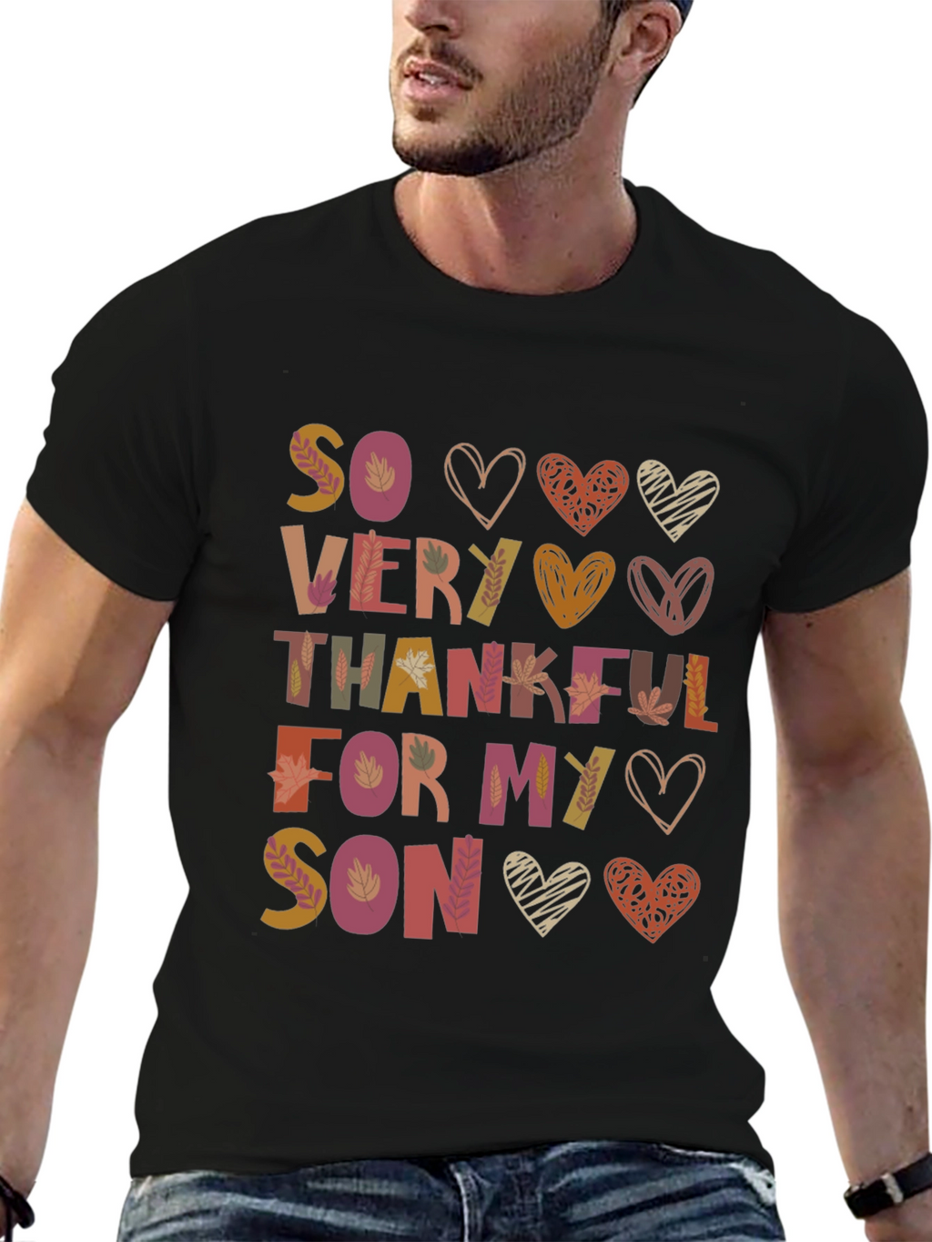 So Very Thankful For My Son Graphic Tee