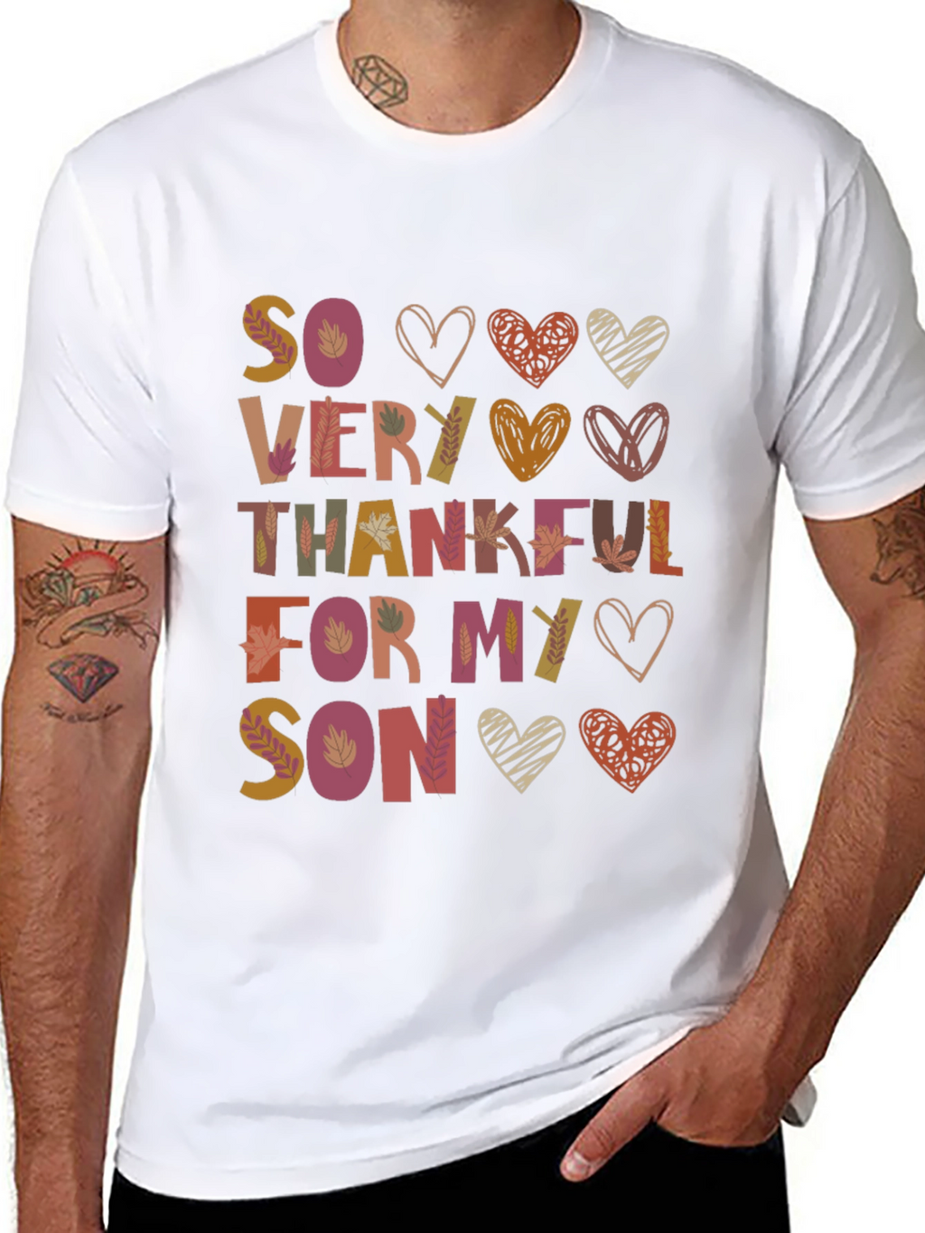 So Very Thankful For My Son Graphic Tee