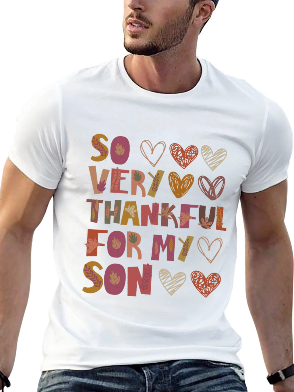 So Very Thankful For My Son Graphic Tee