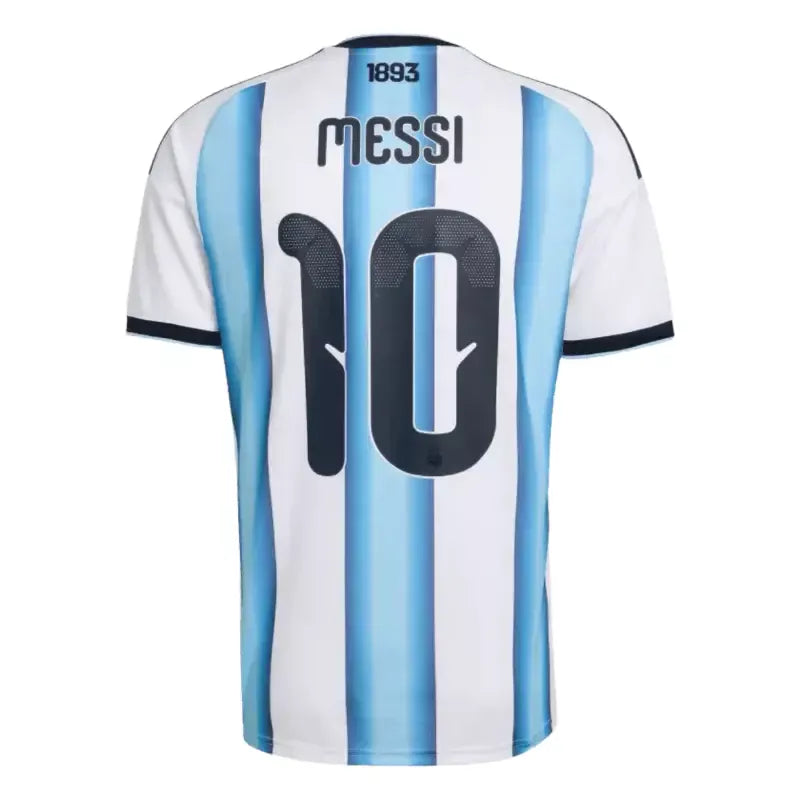 Lionel Messi 2026 Argentina Home Jersey Back