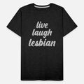 Live Laugh Lesbian - Leopard Themed LGBTQIA+