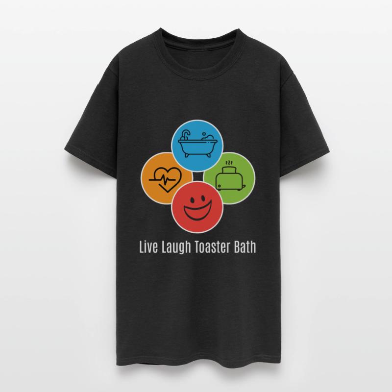 Live Laugh Toaster Bath Toast Toaster