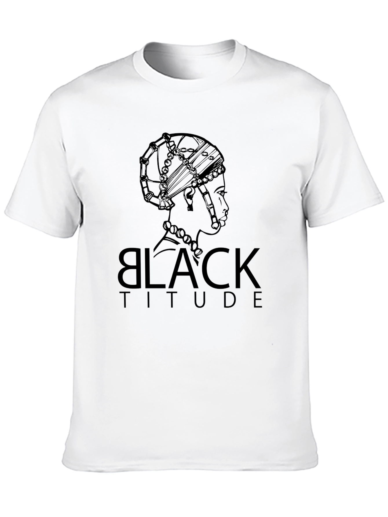 Black Attidue Tee - Stylish Graphic T-Shirt