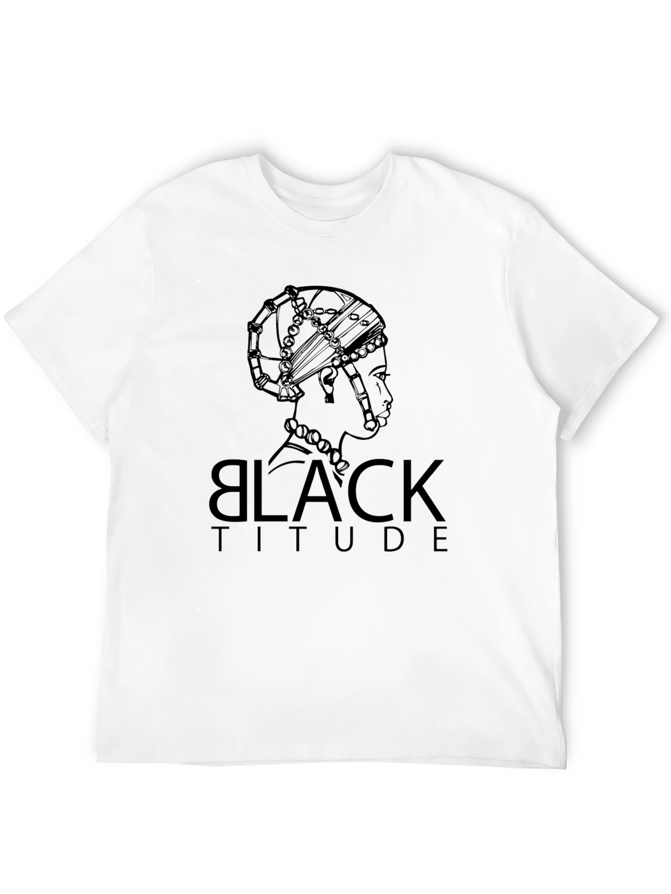 Black Attidue Tee - Stylish Graphic T-Shirt