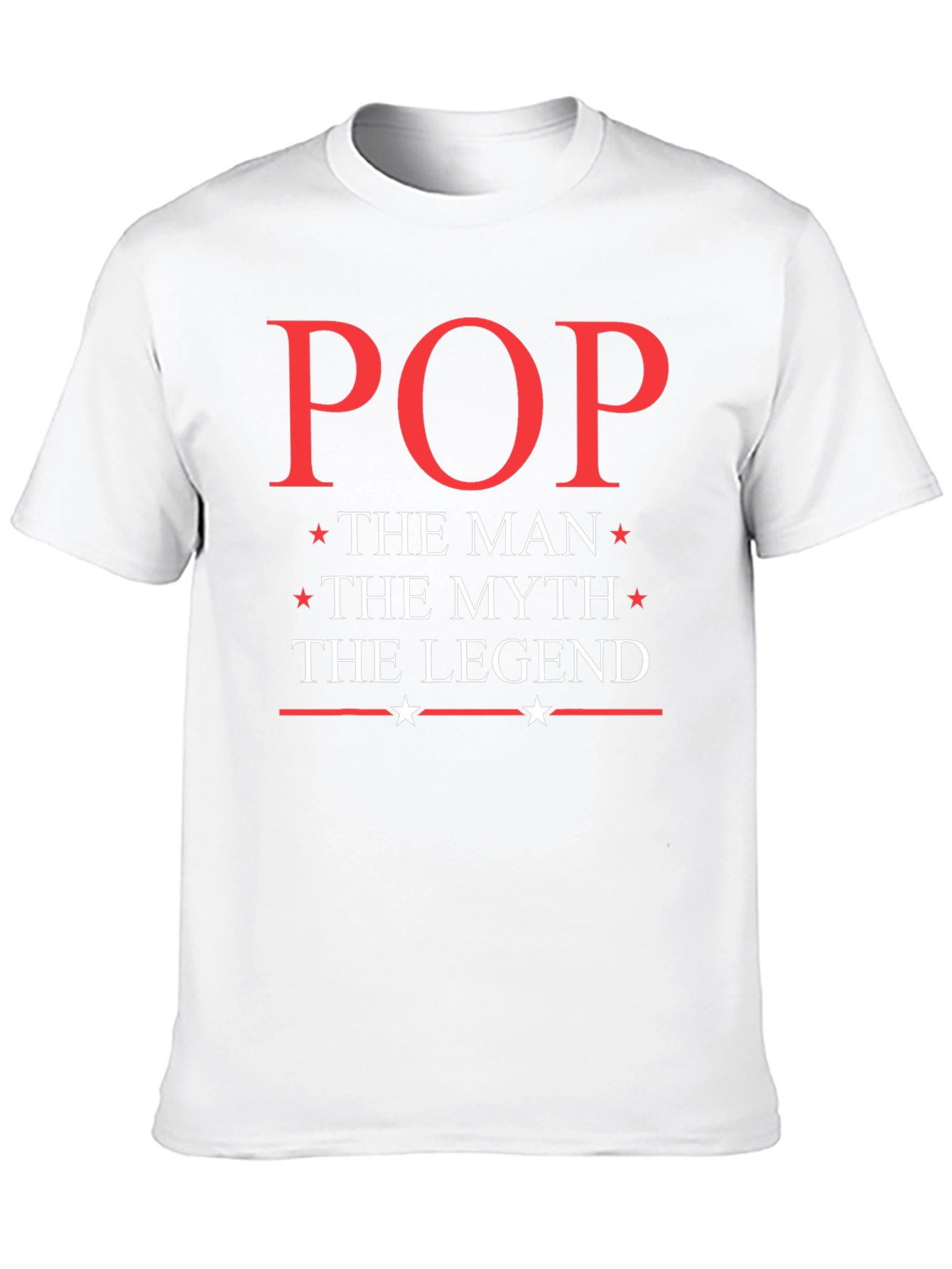 Pop The Man Myth Legend Graphic T-Shirt