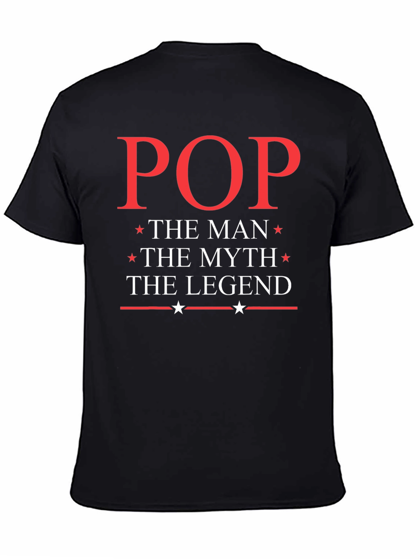 Pop The Man Myth Legend Graphic T-Shirt