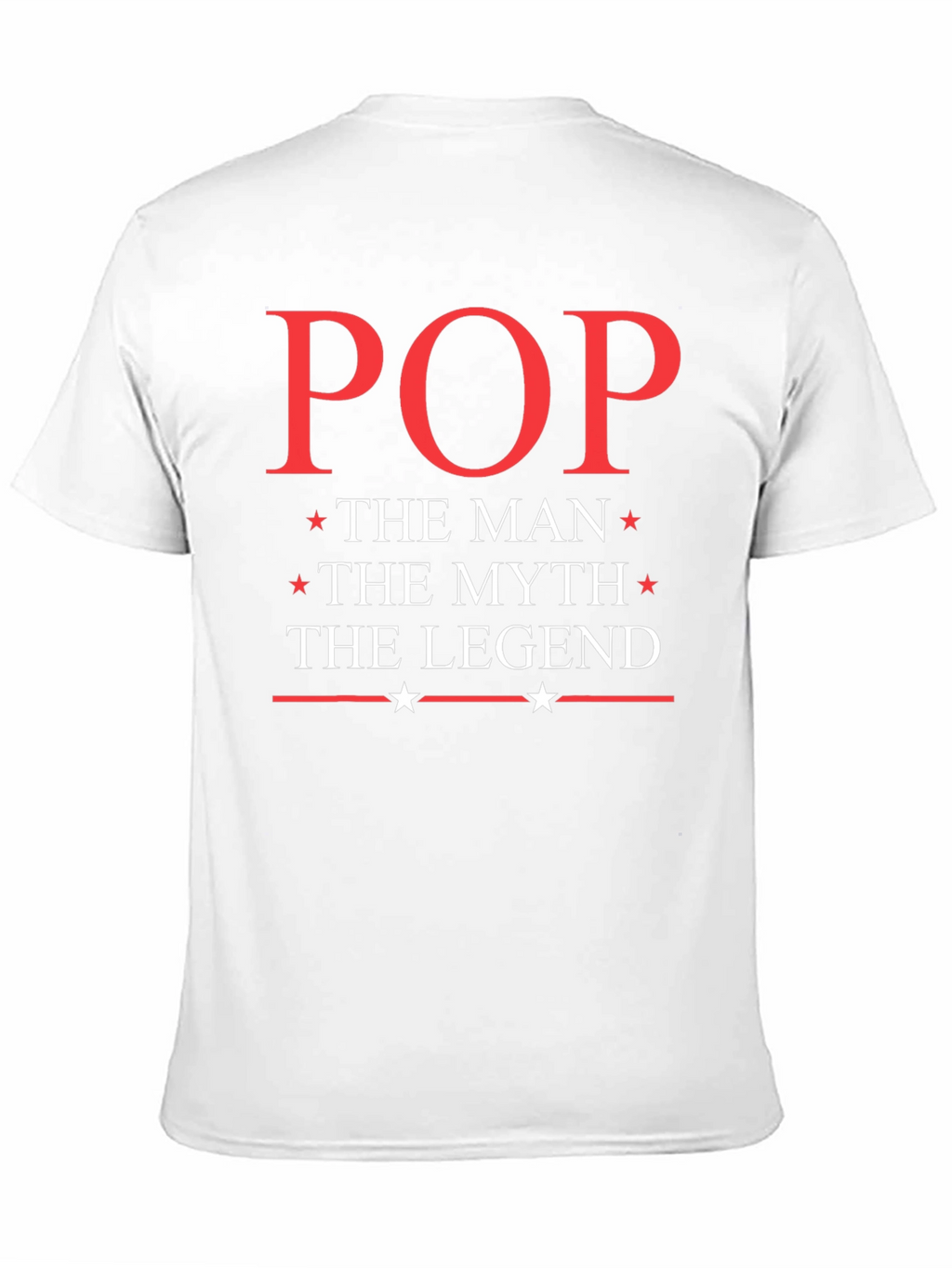 Pop The Man Myth Legend Graphic T-Shirt