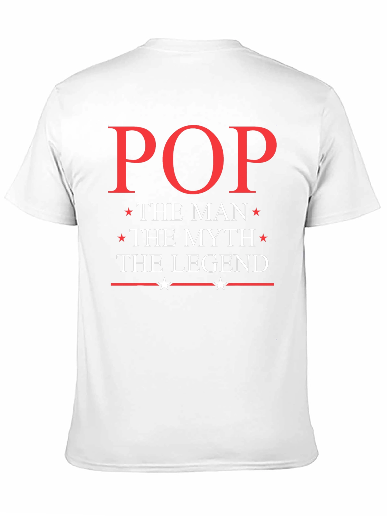 Pop The Man Myth Legend Graphic T-Shirt