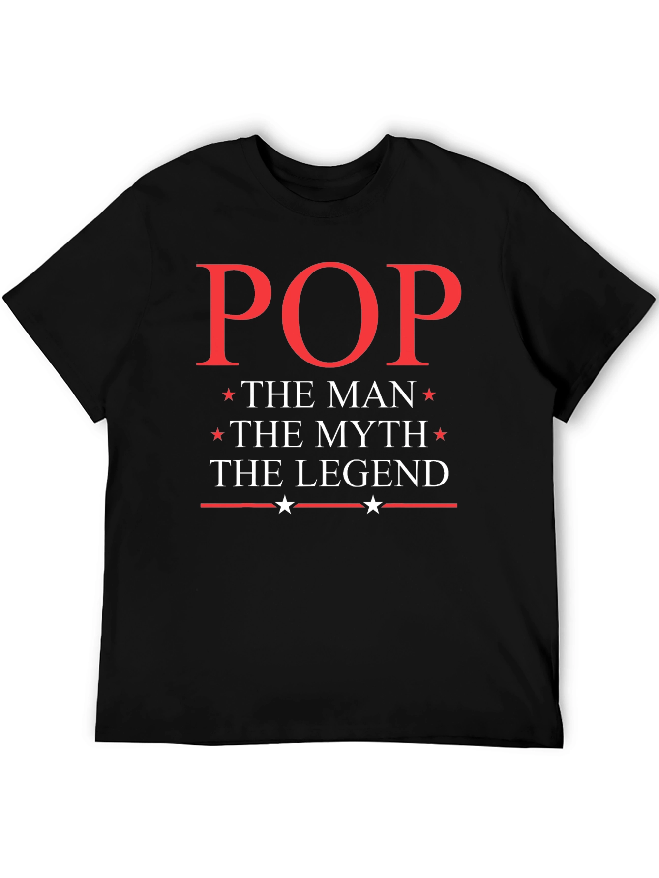 Pop The Man Myth Legend Graphic T-Shirt