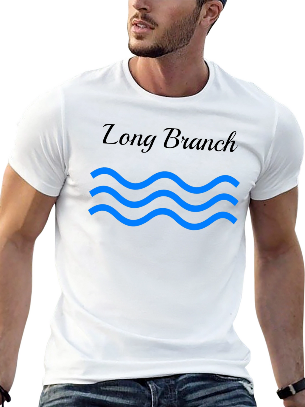 Long Branch Wave T-Shirt