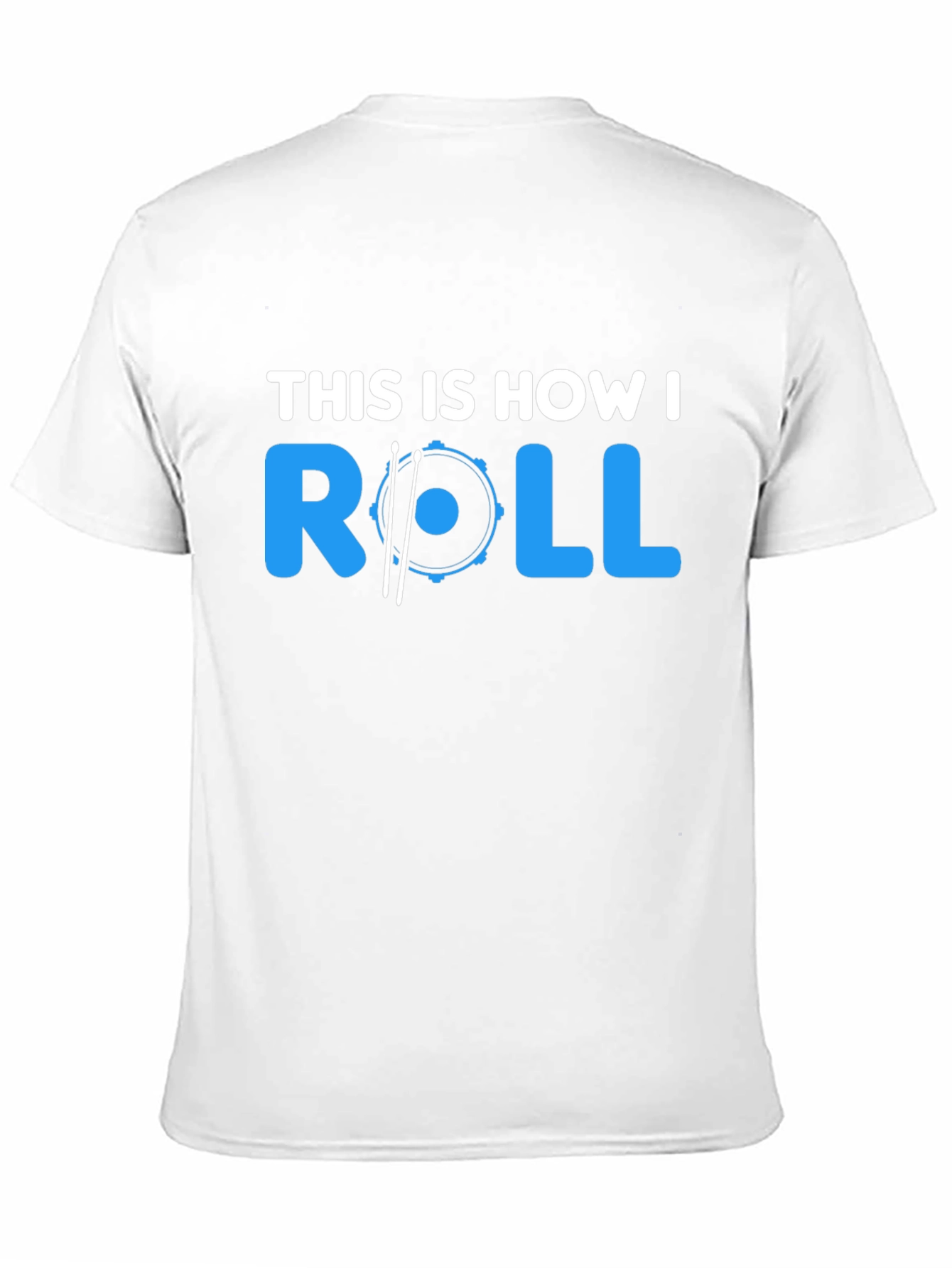 This Is How I Roll Drummer T-Shirt - Black
