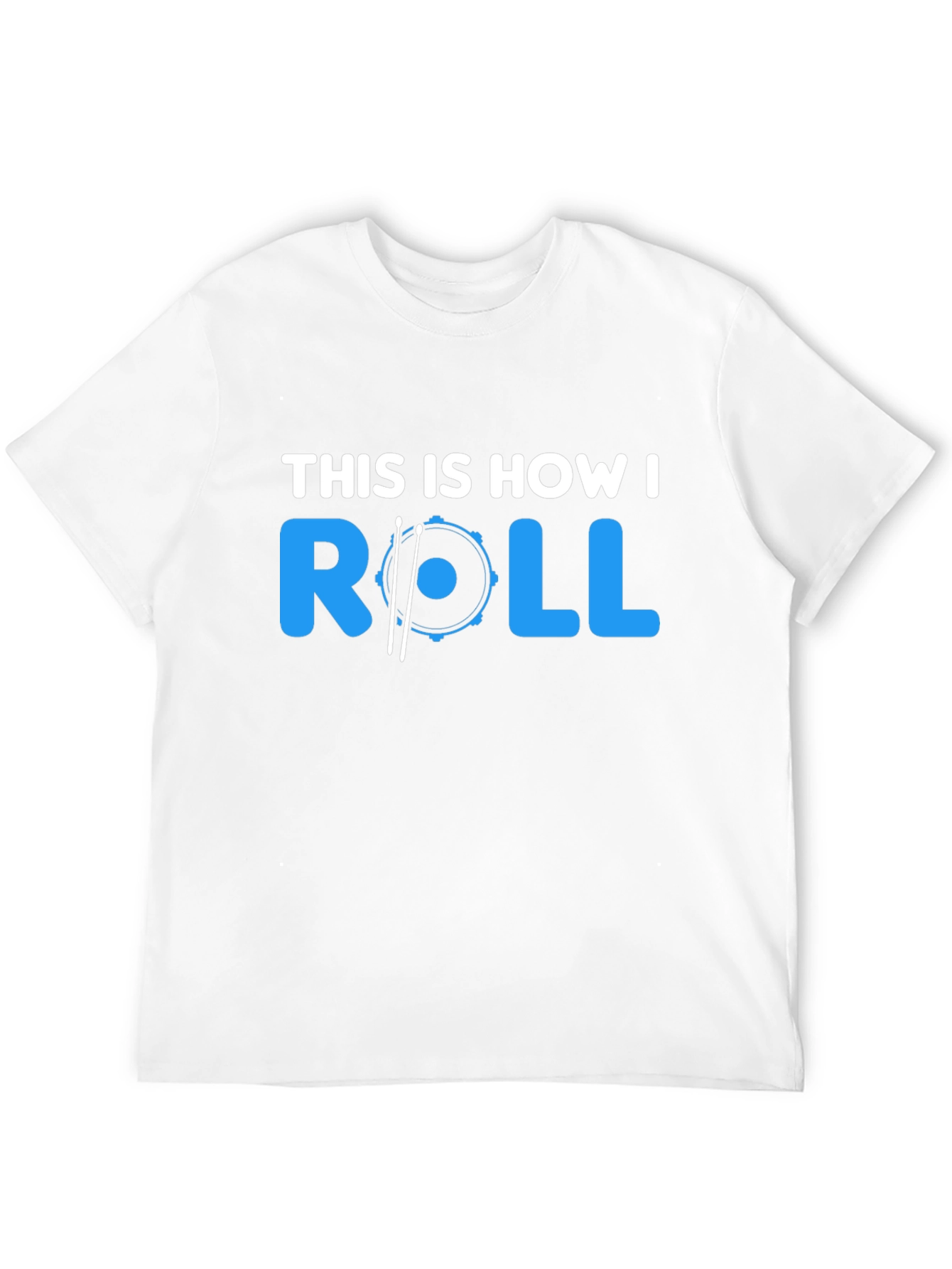 This Is How I Roll Drummer T-Shirt - Black