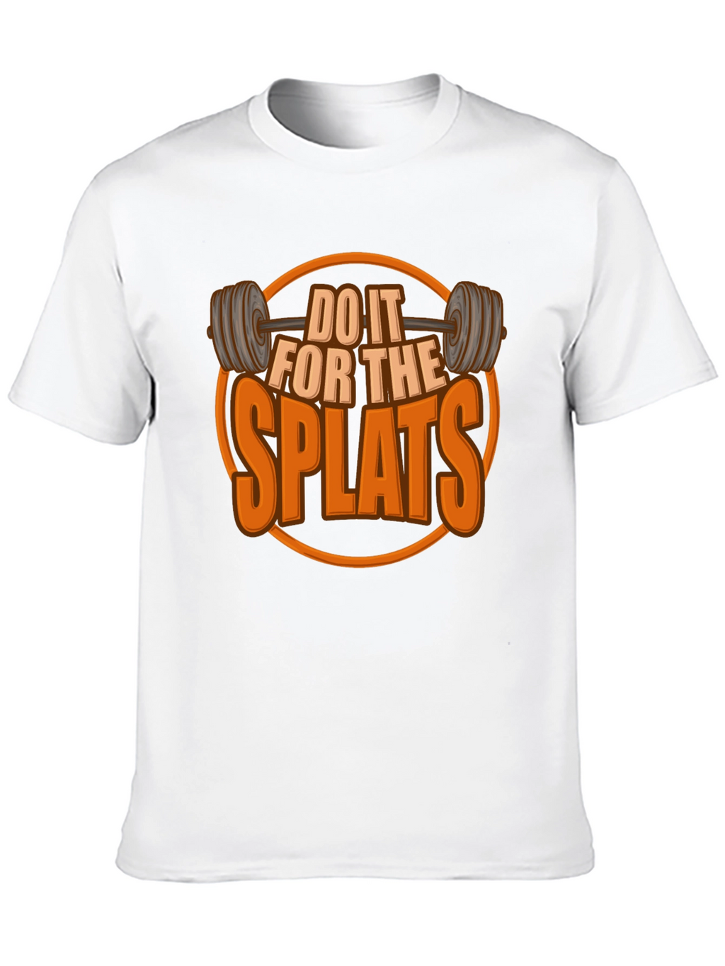 Do It For The Splats Black Graphic T-Shirt