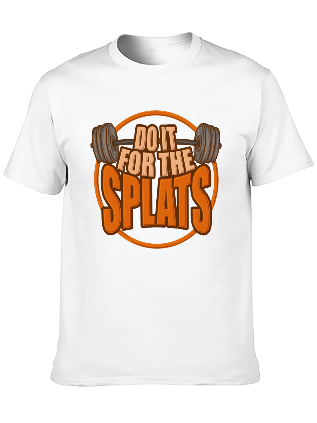 Do It For The Splats Black Graphic T-Shirt
