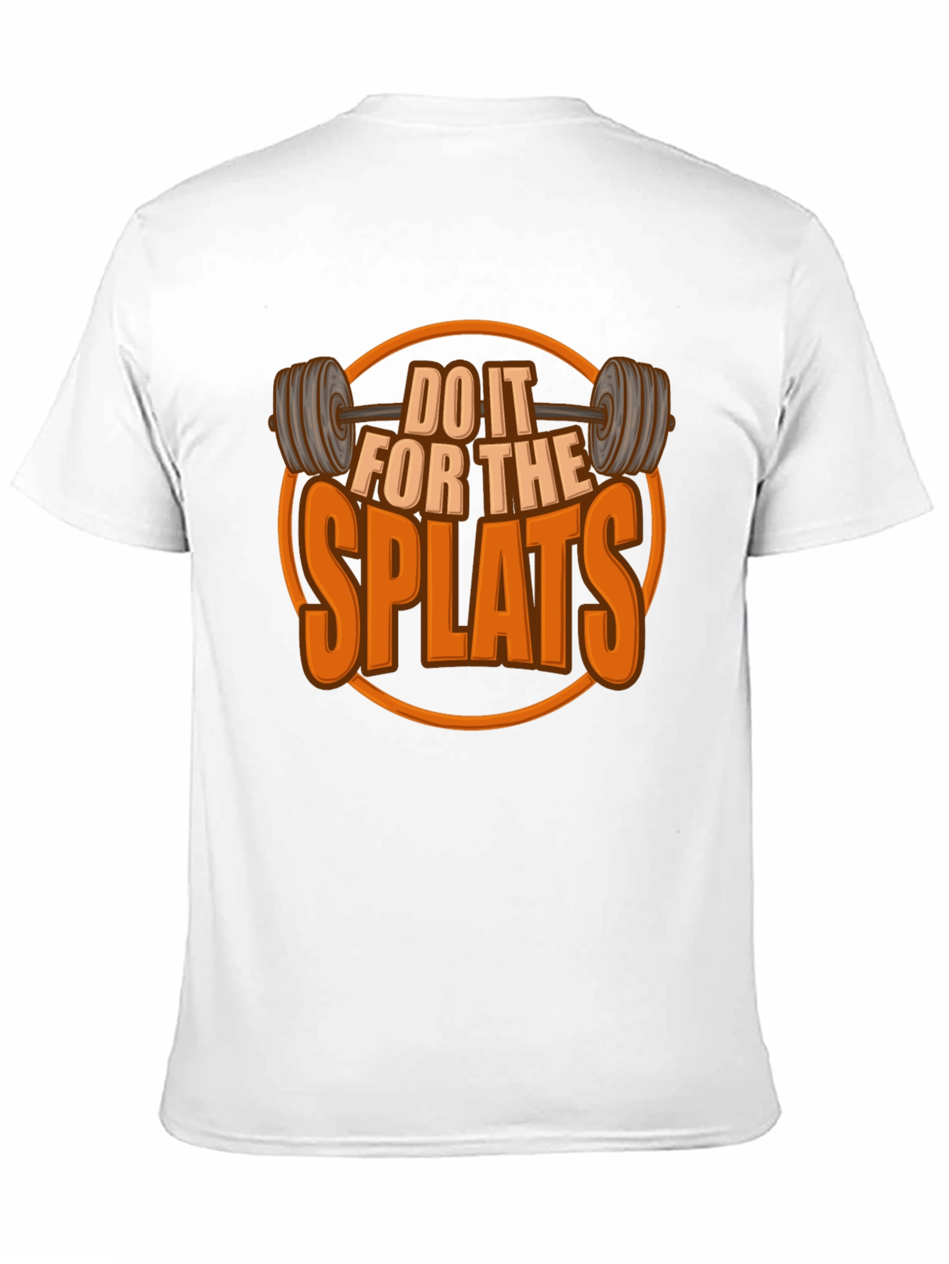 Do It For The Splats Black Graphic T-Shirt