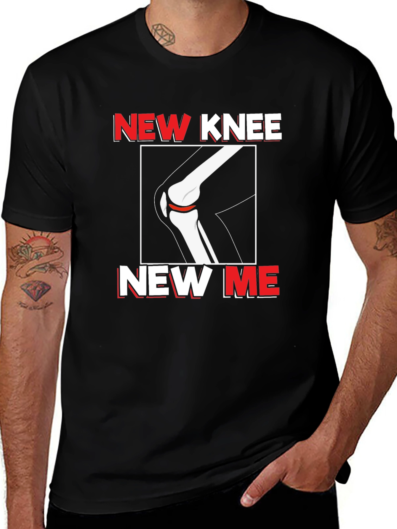 New Knee New Me Graphic T-Shirt