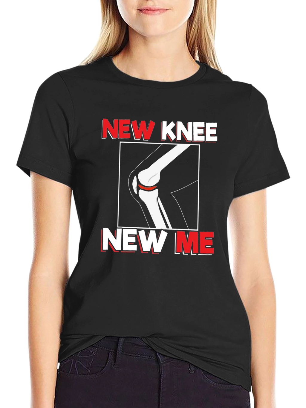 New Knee New Me Graphic T-Shirt