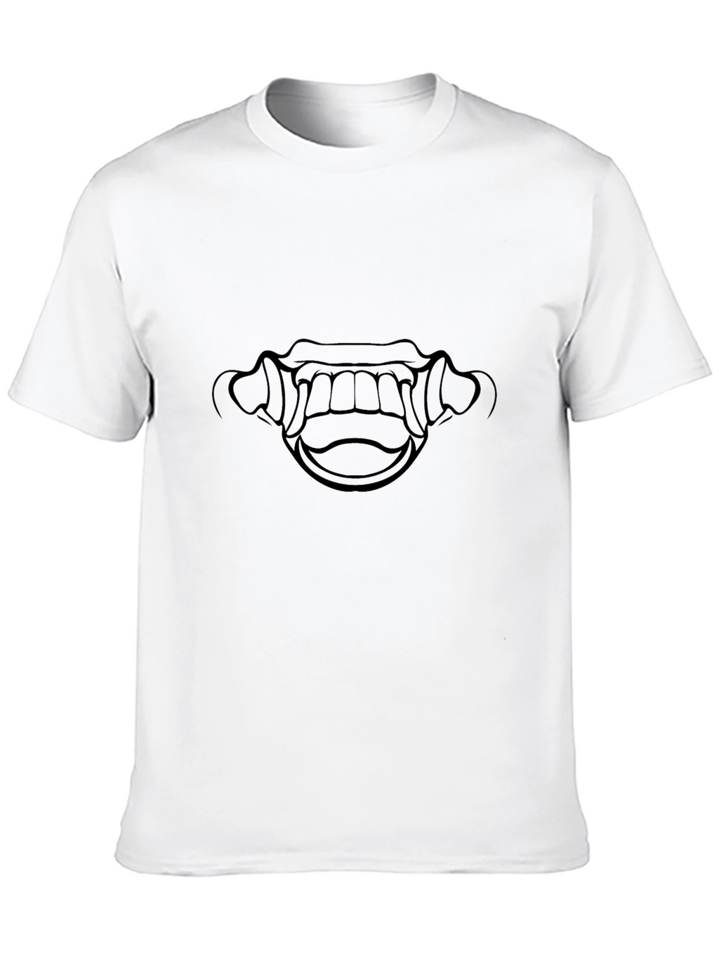 Graphic Tee - Monster Mouth Design