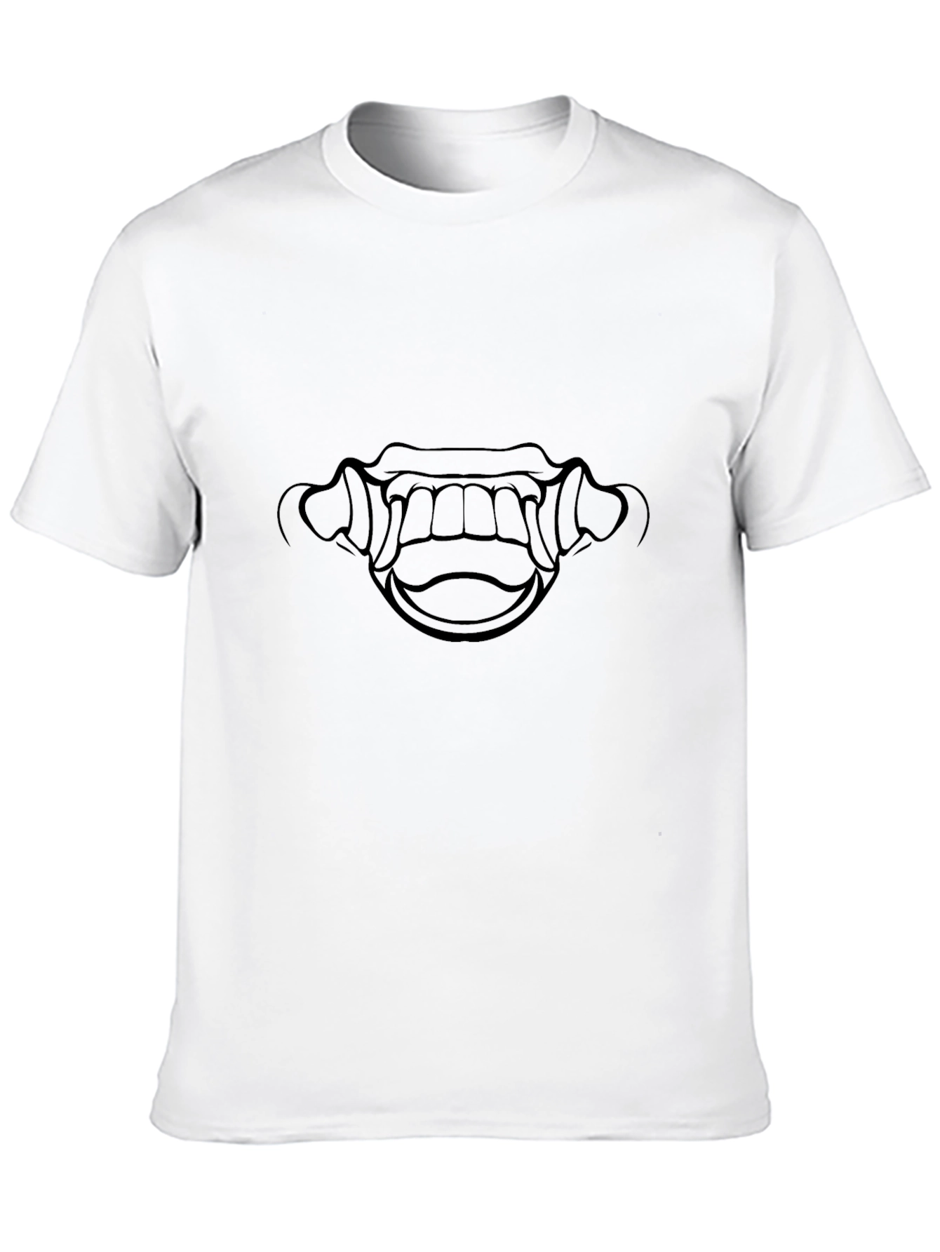 Graphic Tee - Monster Mouth Design