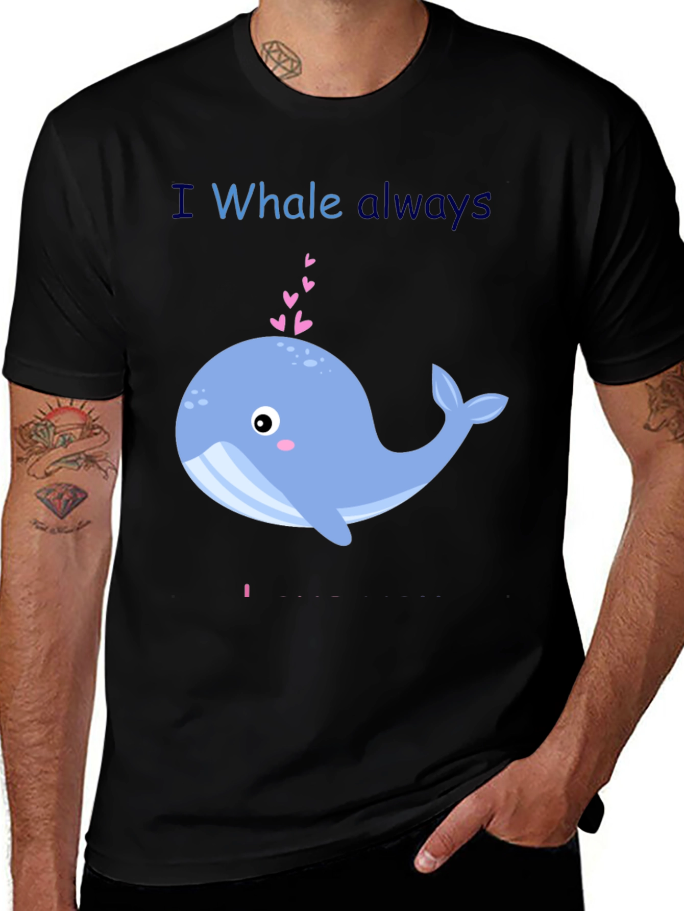 I Whale Always Love You Graphic T-Shirt