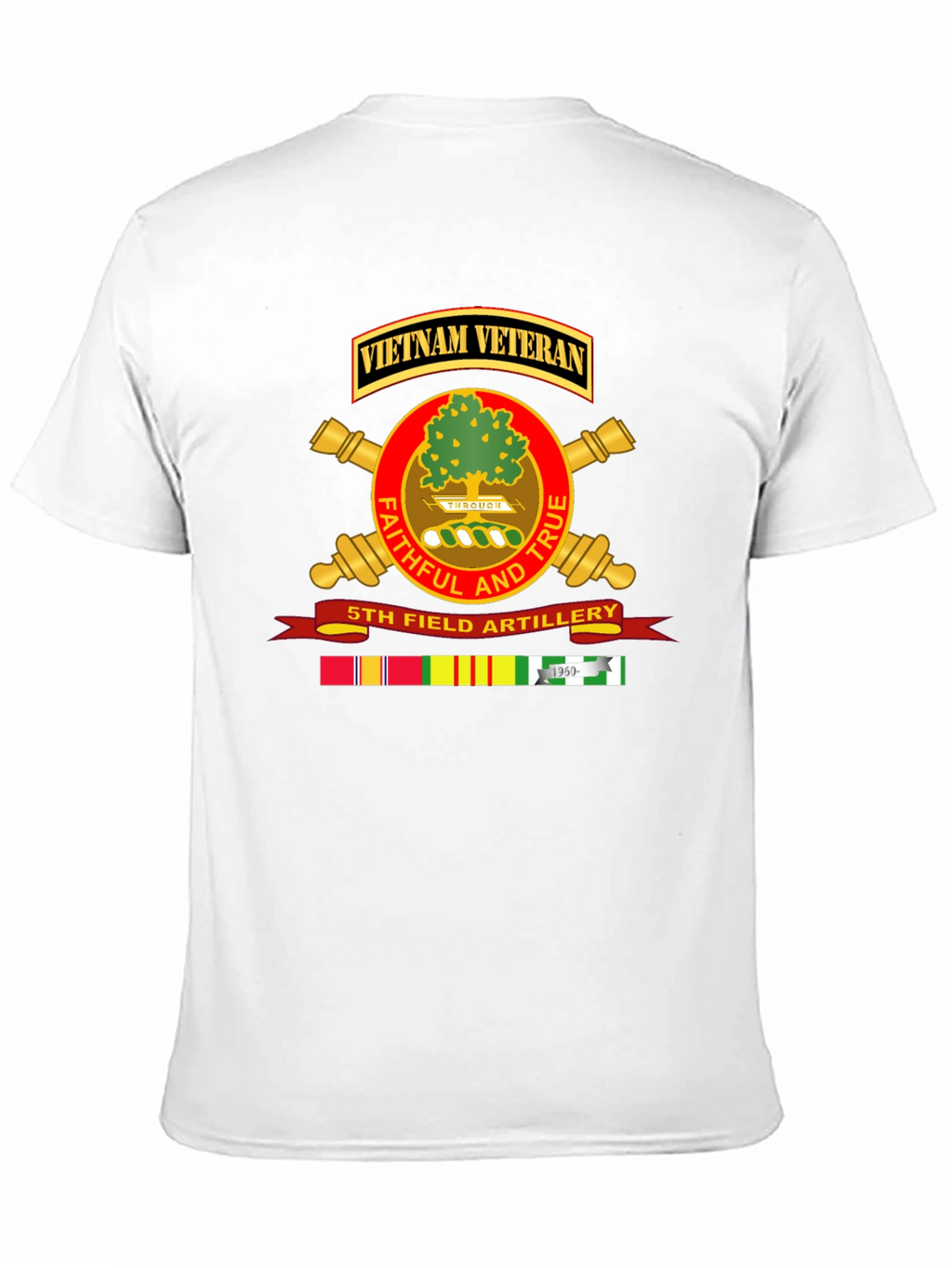 Vietnam Veteran 5th Field Artillery T-Shirt