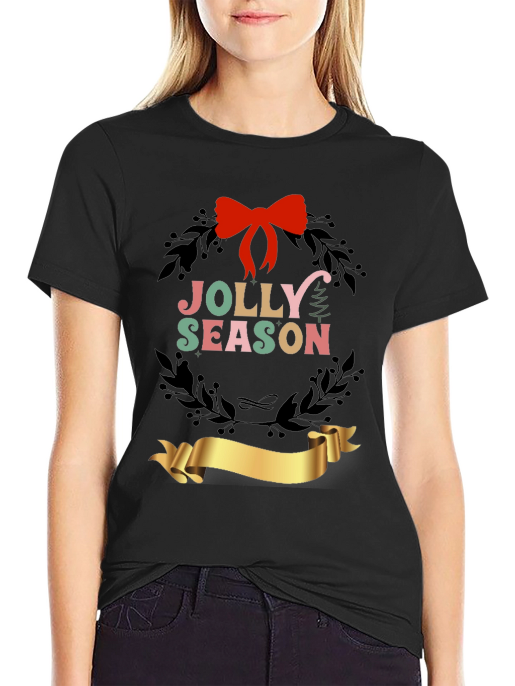 Jolly Season Graphic T-Shirt