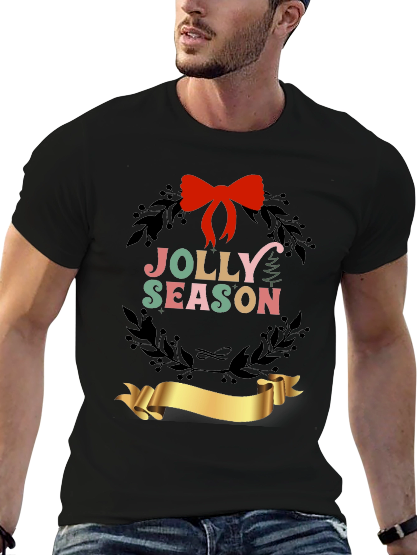 Jolly Season Graphic T-Shirt
