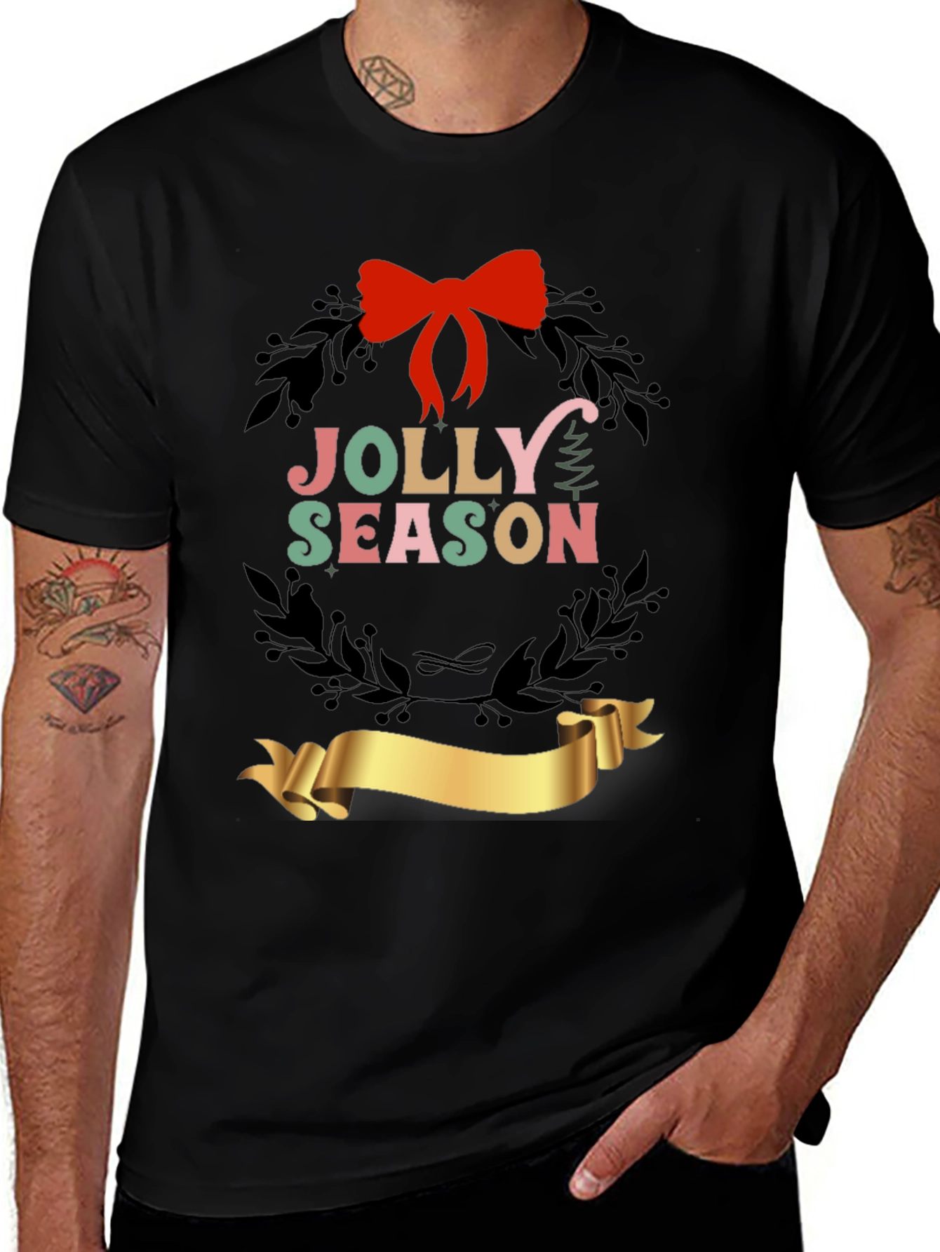 Jolly Season Graphic T-Shirt
