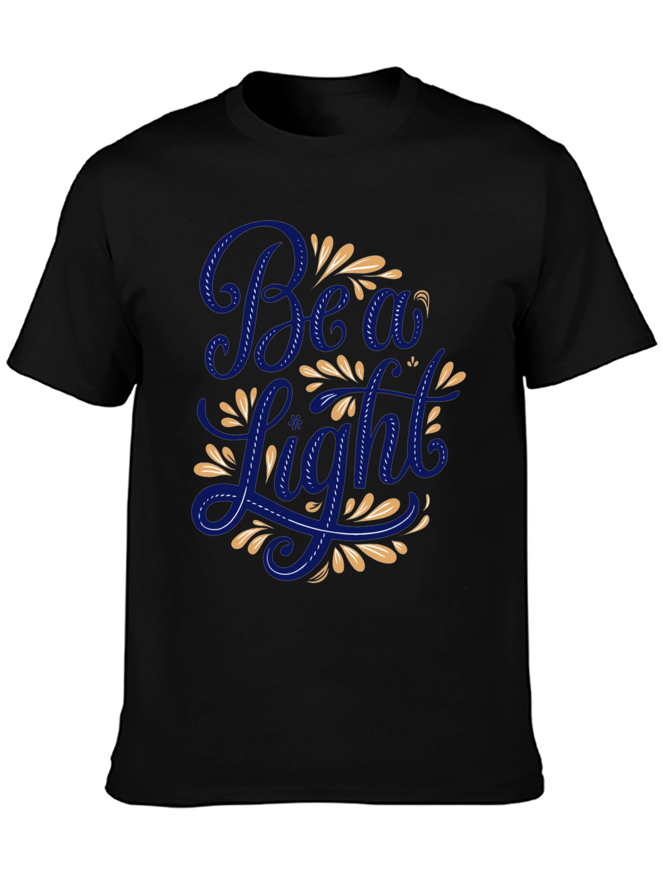 Beau Light Graphic T-Shirt - Premium Black Cotton Tee
